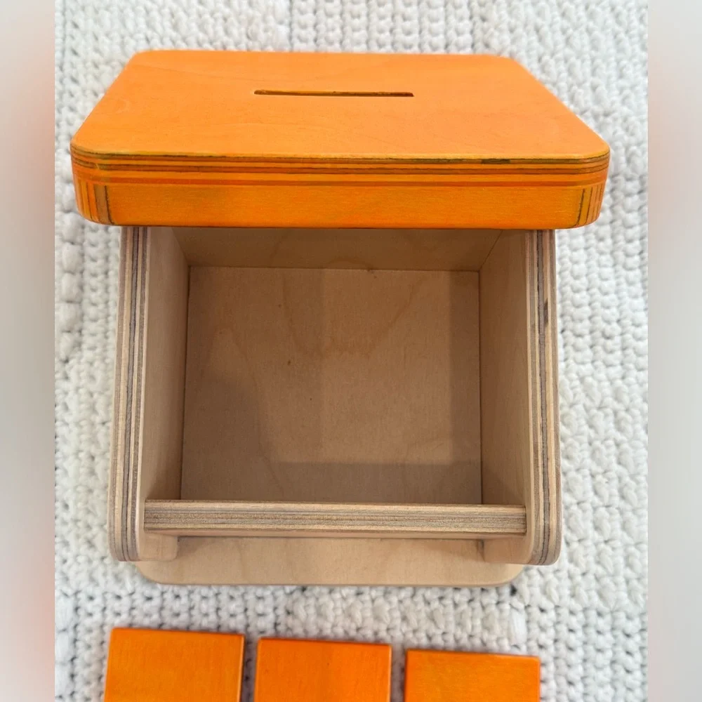 Monti Kids Montessori Coin Box